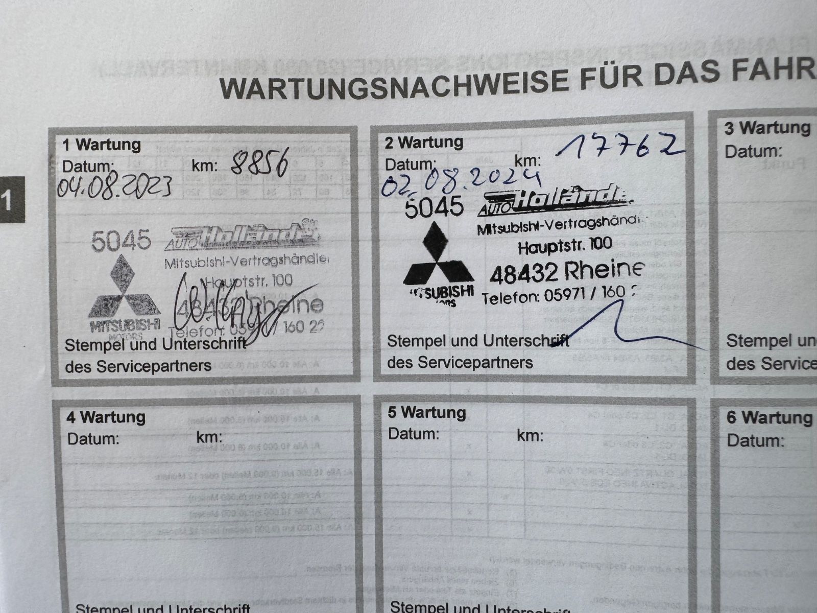 Fahrzeugabbildung Mitsubishi Space Star 1,2 Select Klima Alufelgen TOP