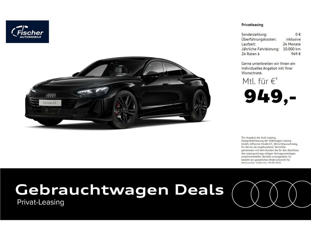 Audi e-tron GT S qu. 22kW/21''/360/HUD/Massage/Allr.L