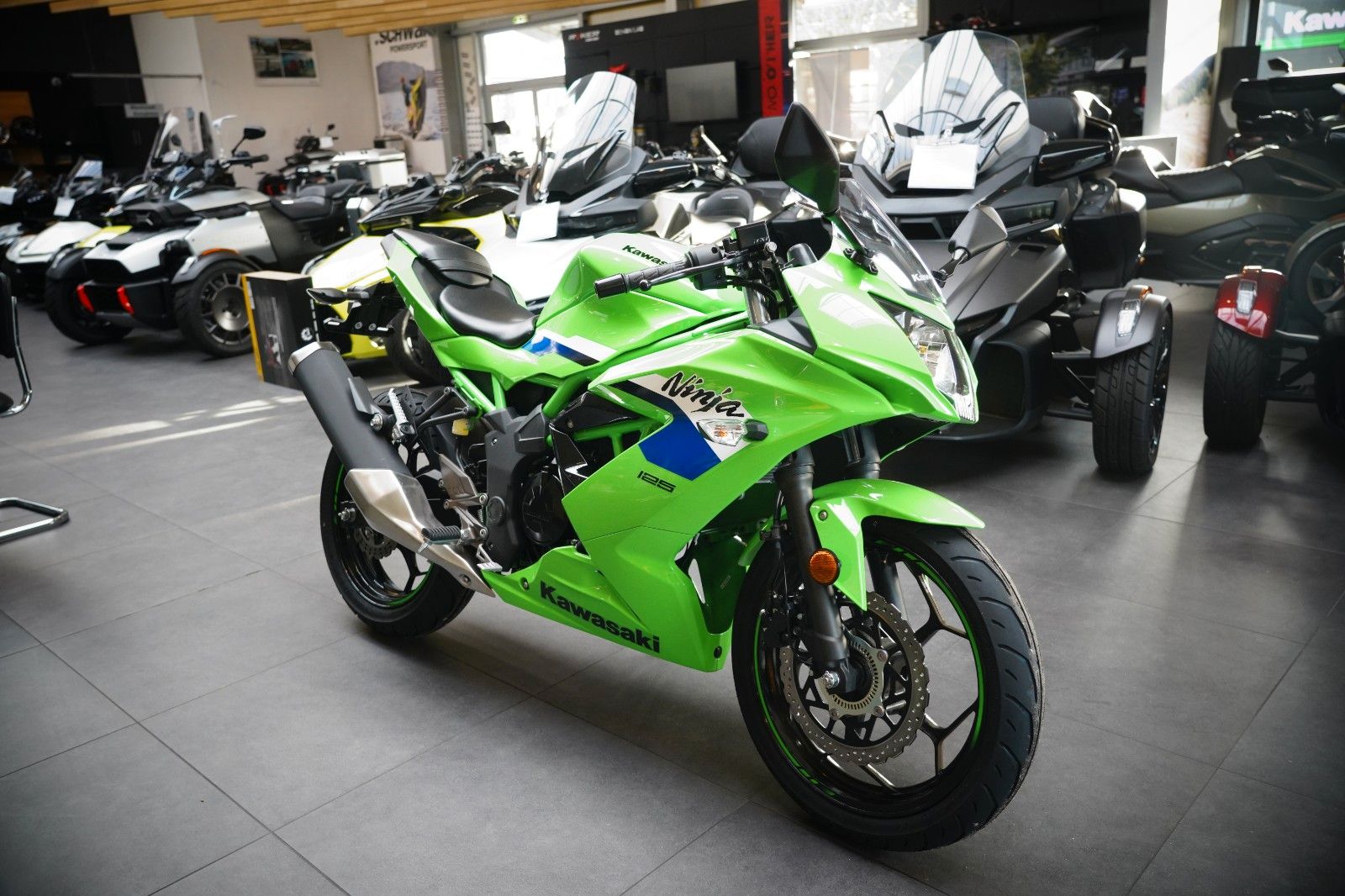 Fahrzeugabbildung Kawasaki NINJA 125