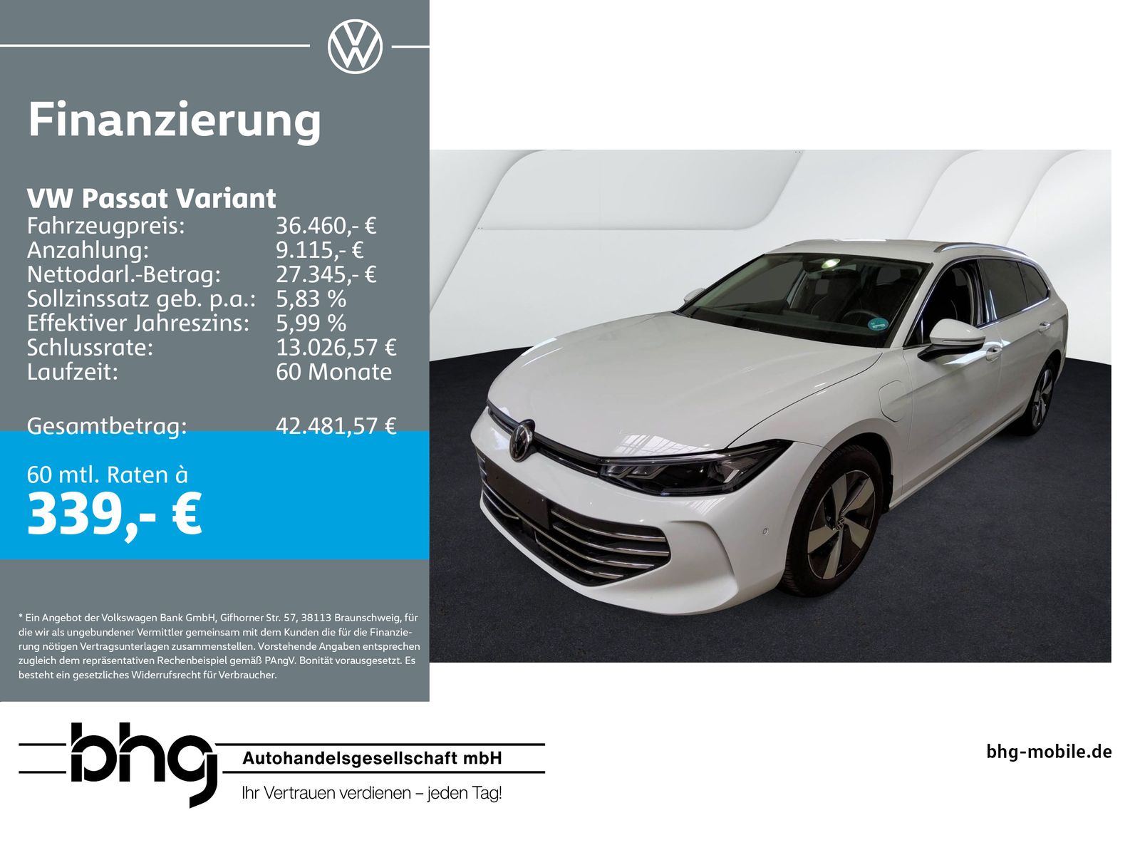 Volkswagen Passat Variant 1.5 e-Hybrid DSG Business foto 1