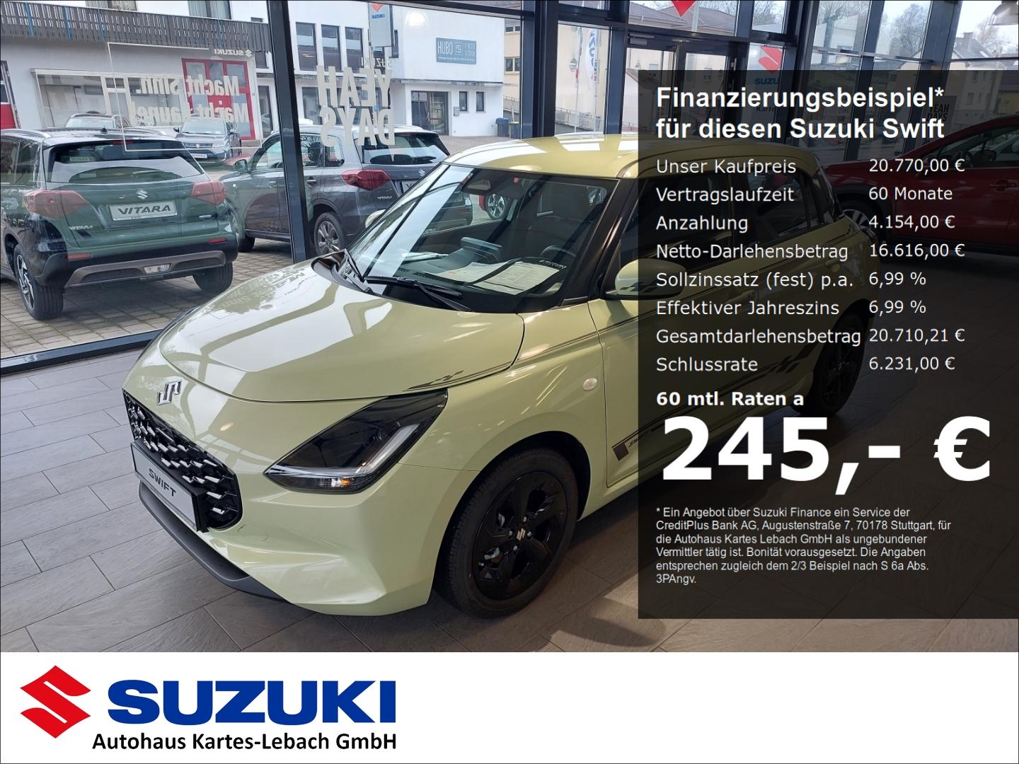 Suzuki Swift 1.2 Dualjet Hybrid 61 kW Club Klima LED NA