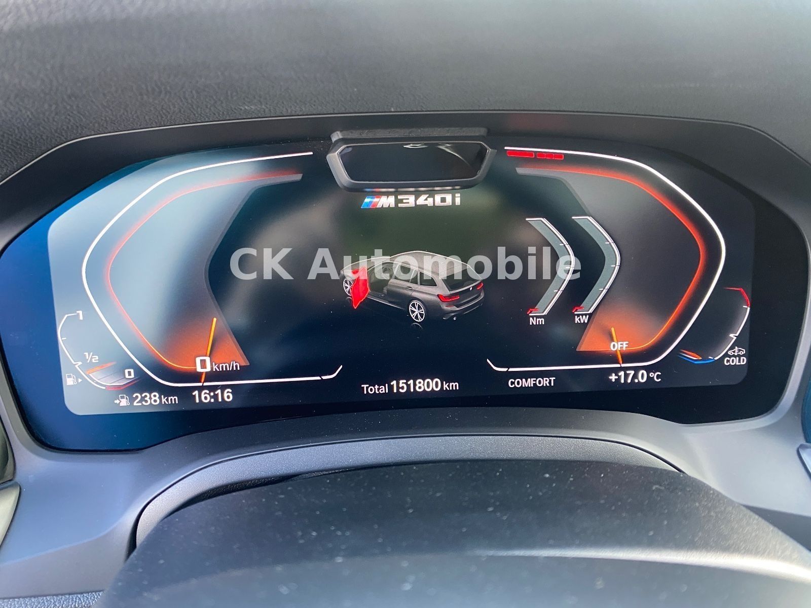 Fahrzeugabbildung BMW M340i Touring xDrive/Navi/HeadUP/Pano/360°