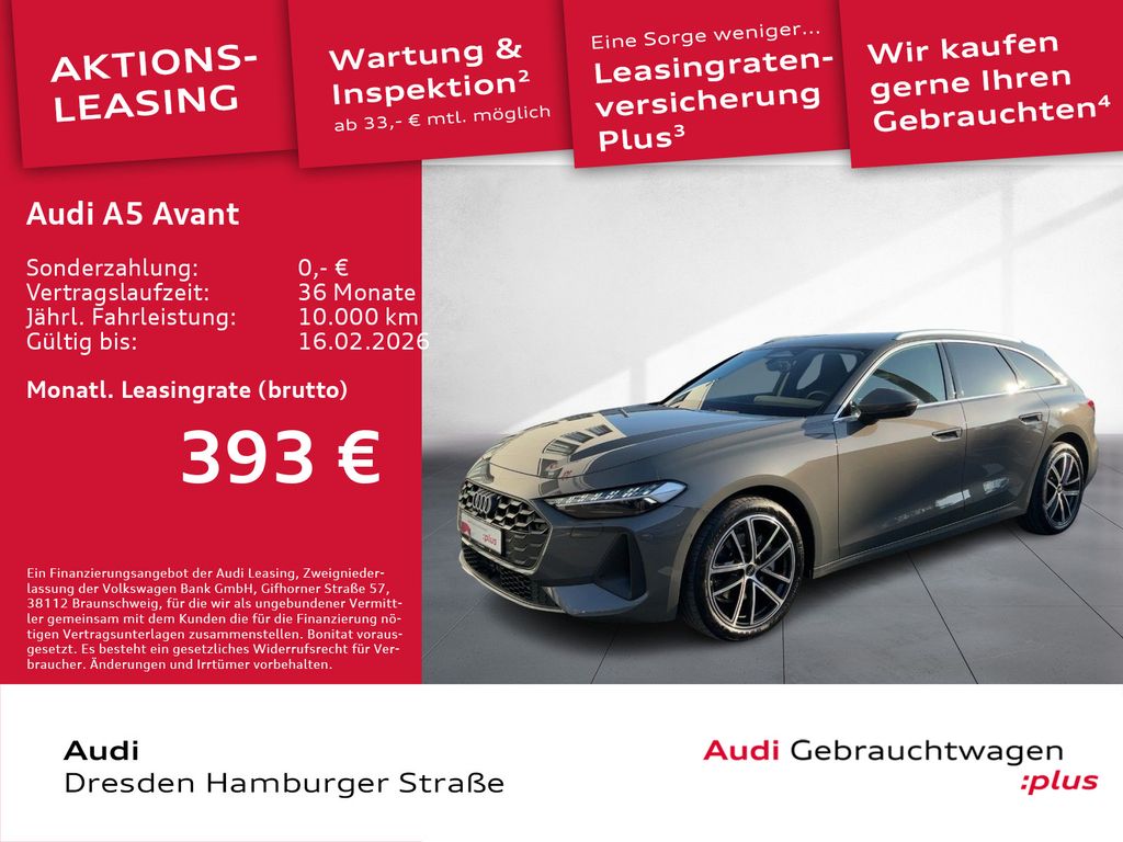 A5 Avant 2.0 TFSI LED Navi AHZV S tronic