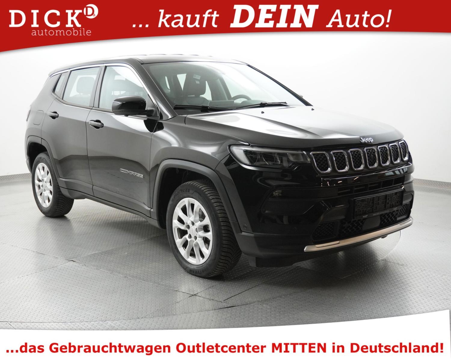 Jeep Compass1.5 Aut Altitu LED+360+SHZ+KEY+VIRTU+ACC