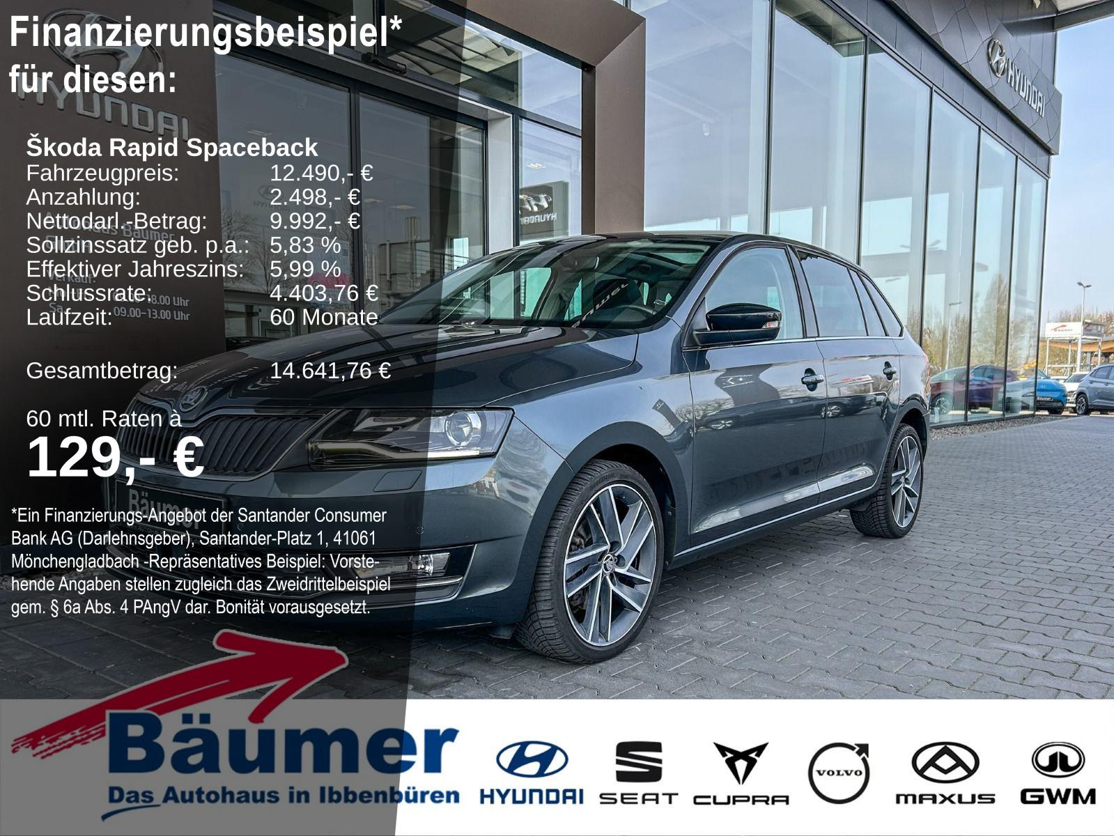 Skoda Rapid Spaceback 1.4 TSI Style Green tec DSG