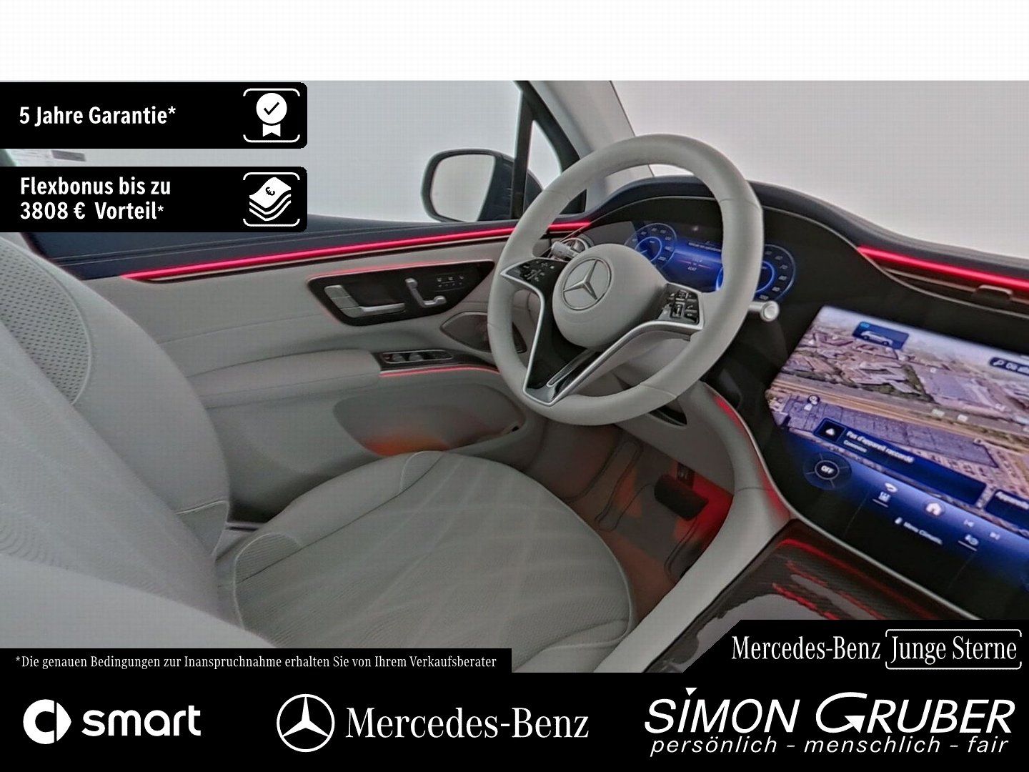 Fahrzeugabbildung Mercedes-Benz EQS 500 4M SUV AMG Massage Sitzklima Hyper AHK