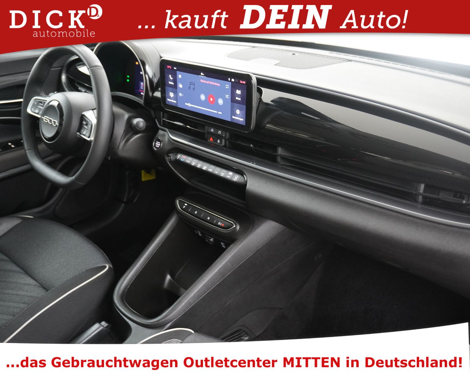 Fahrzeugabbildung Fiat 600 1.2 DCT Style VIRTU+KAM+NAVI+LED+SHZ+KEY+TEM