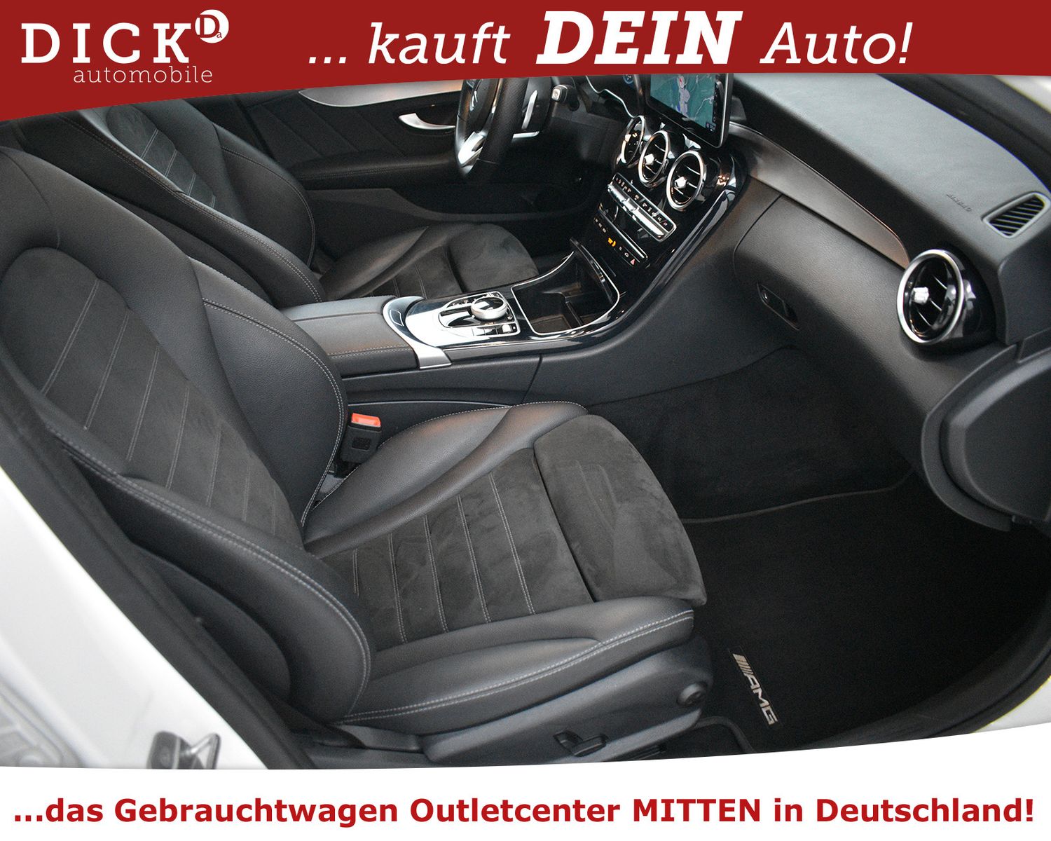 Fahrzeugabbildung Mercedes-Benz C300e T 2X AMG Line WIDESC+ALCANT+LED+STDHZ+ACC+