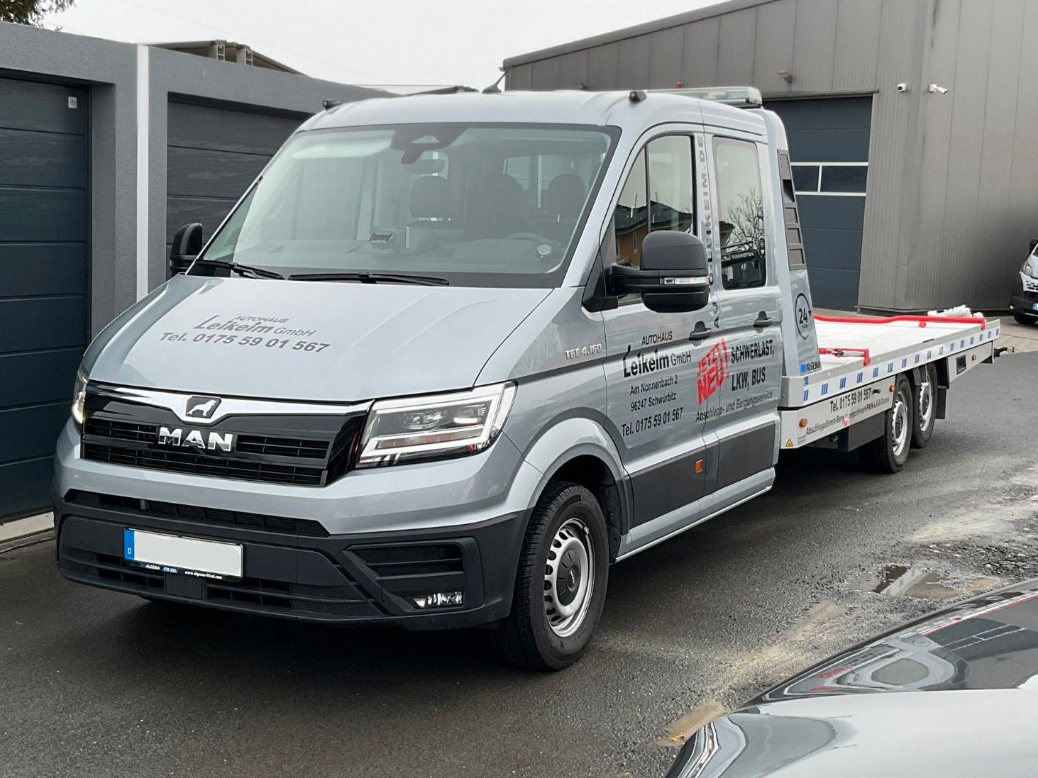Gebrauchtwagen MAN TGE TGE 4.160 DoKa Blitzlader ALGEMA FIT-ZEL in Bamberg