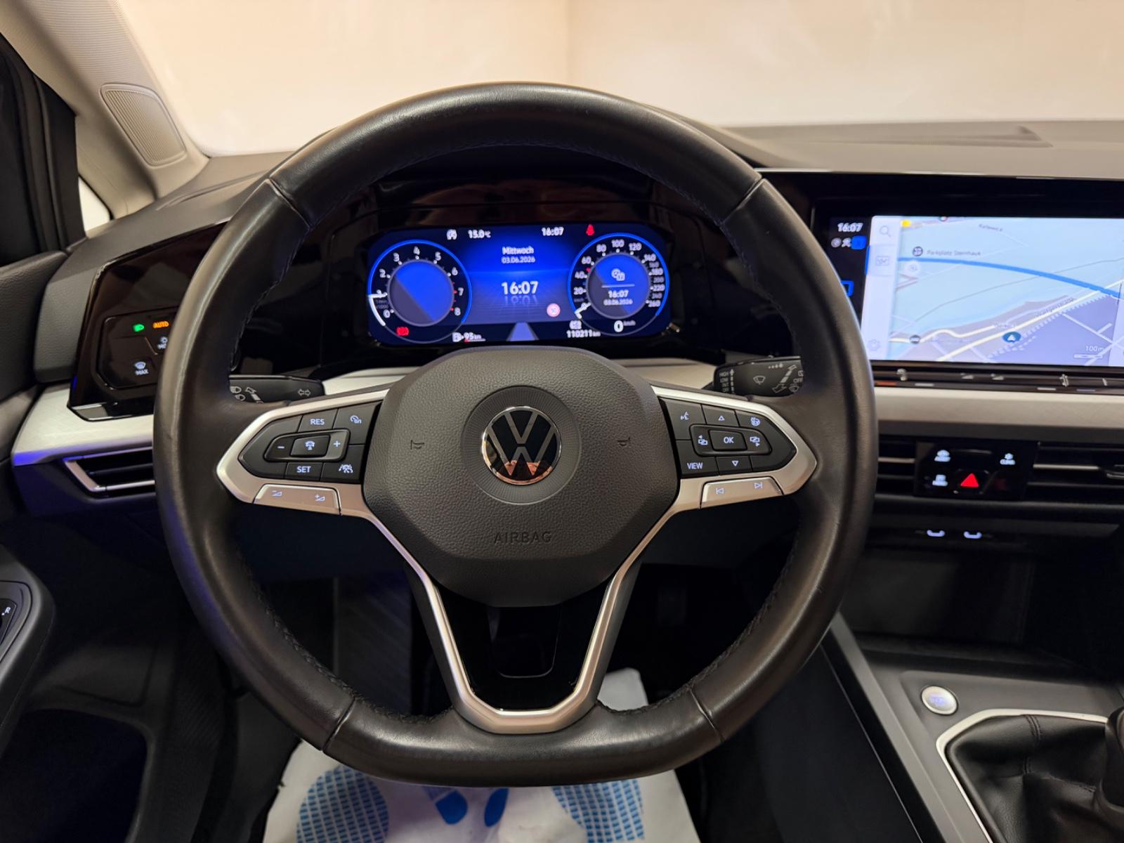 Volkswagen Golf VIII Life 1.5TSI/LED/AHK/VIRTUAL/SHZ/NAVI, миниатюра 20