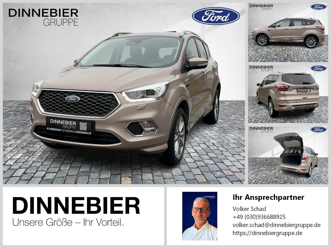 Ford KUGA VIGNALE Fahrerassi Navi BiXenon Winterpaket