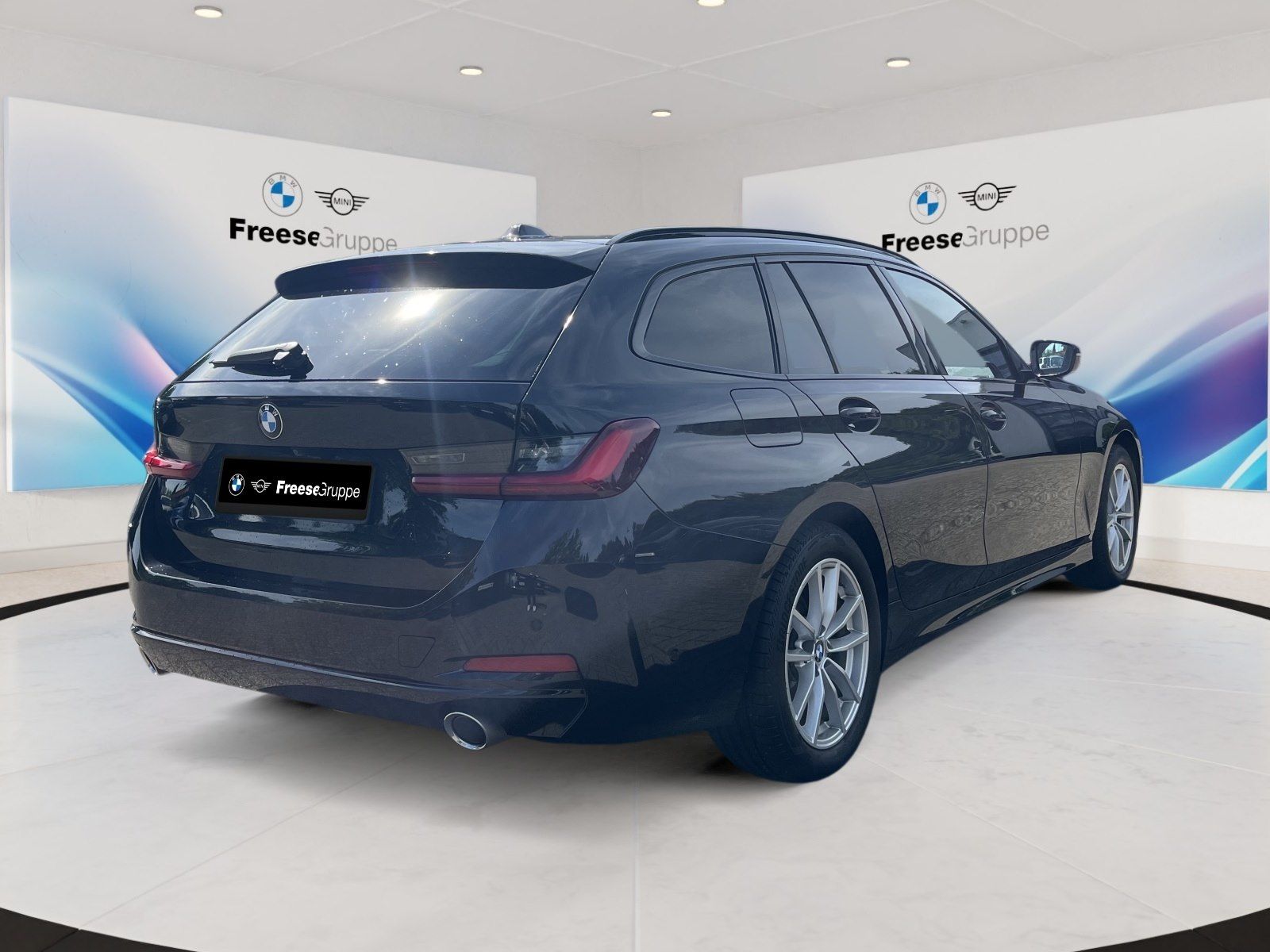 BMW 318d Touring AHK RFK HIFI LORDOSE SPORTSITZE LED foto 6