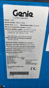 Genie S 45 - Genie Arbeitsbühne