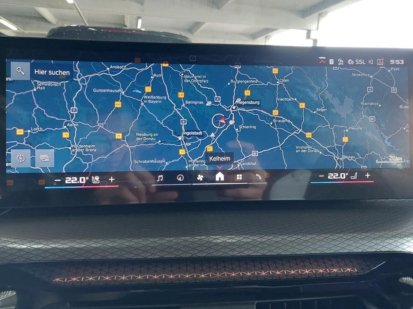 Fahrzeugabbildung BMW M4 Competition aktive Sitzbelüftung vorn, Glasda