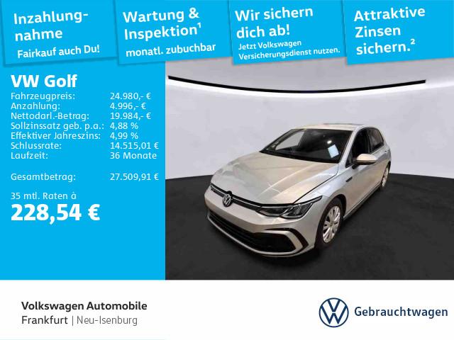 Volkswagen Golf VIII 1.5 eTSI DSG R-Line Navi Sprachbedienu
