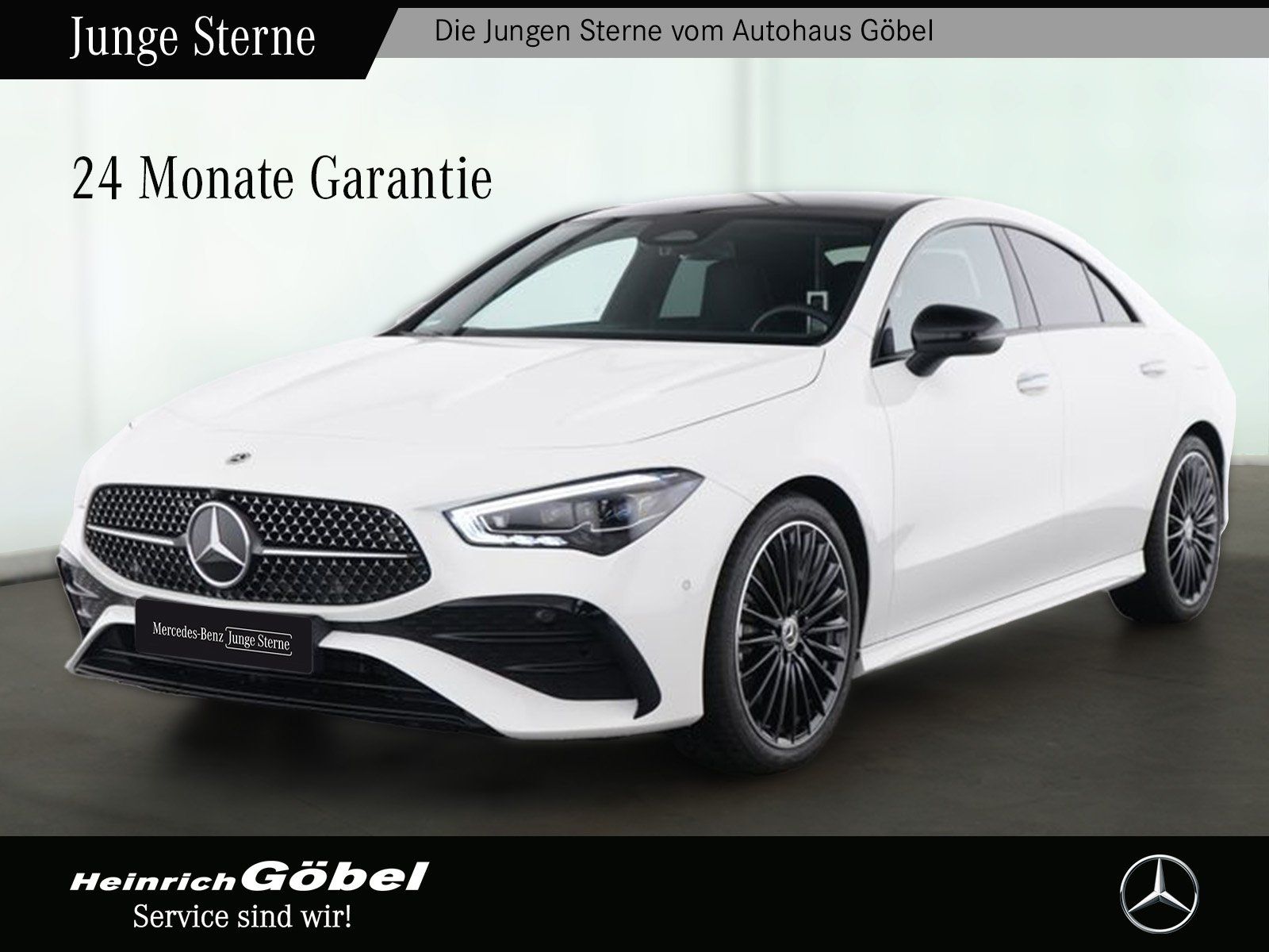 Fahrzeugabbildung Mercedes-Benz CLA 200 AMG MULTIBEAM+PANO+NIGHT+19ZOLL+CARPLAY