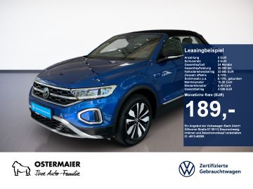 Volkswagen Leasingangebot: Volkswagen T-Roc Cabriolet GAOL 1.0TSI 116PS ACC.NAVI+VC.2x