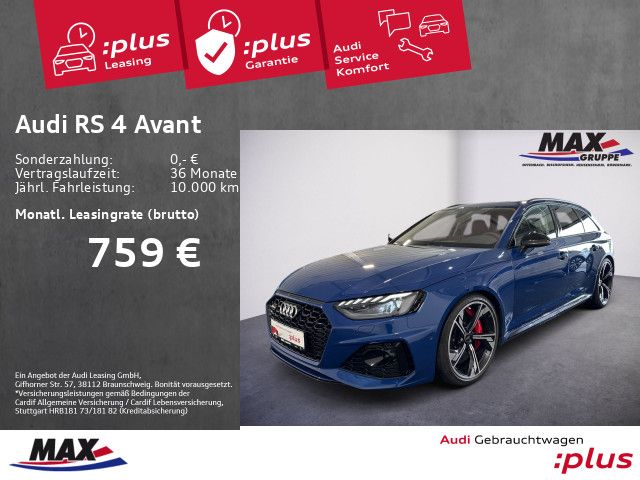 Audi RS4 Avant MATRIX+KERAMIK+PANO+AHK+WABEN+280KM/H