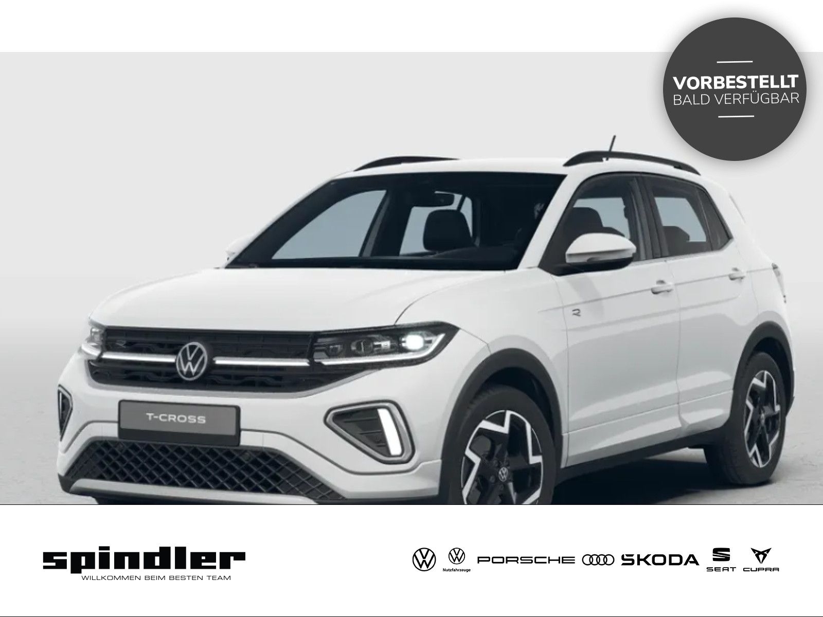 Volkswagen T-Cross R-Line 116 PS DSG Allwetter AHK Kamera