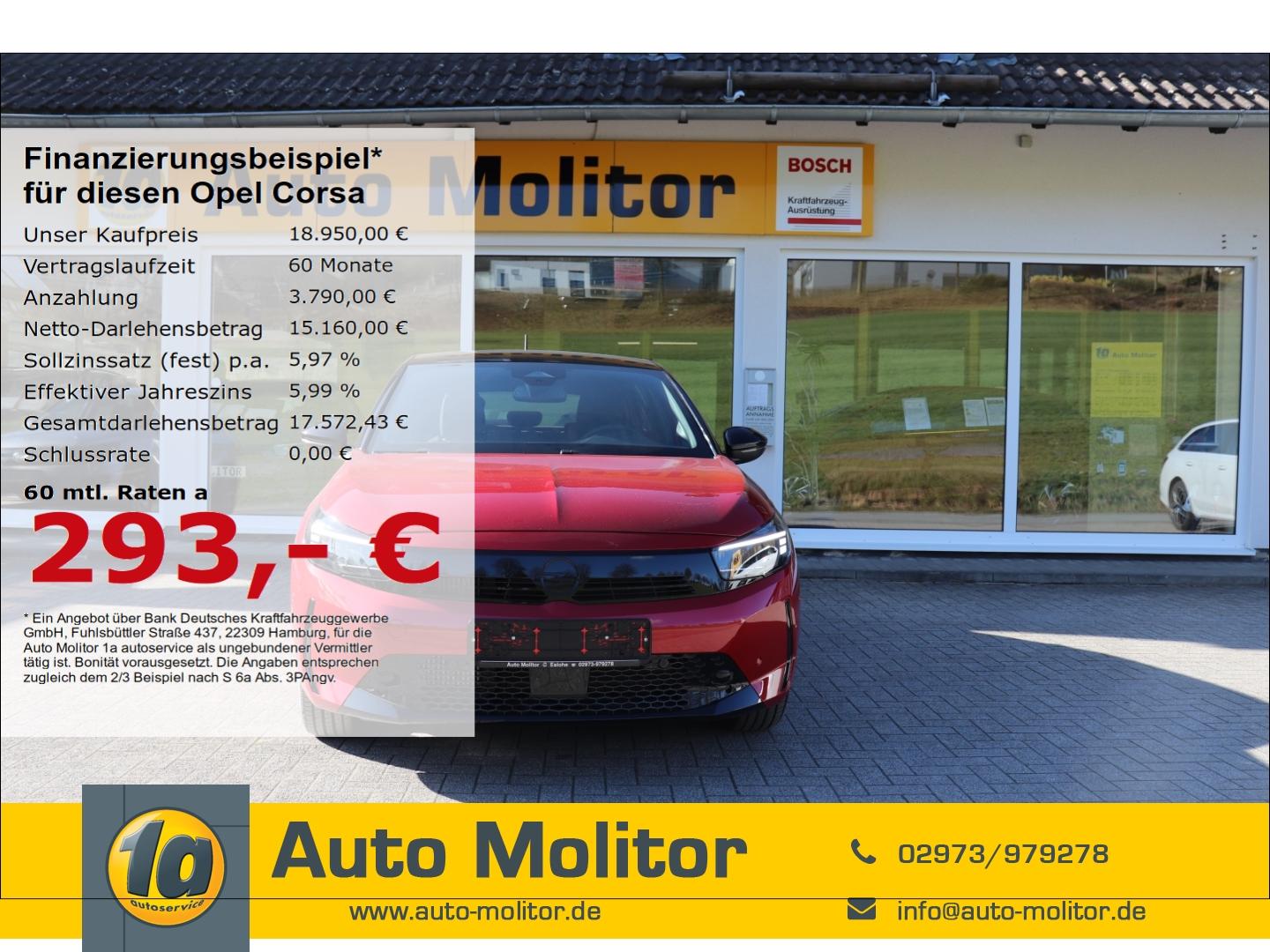 Opel Corsa F GS LED Apple CarPlay Android Auto Musiks