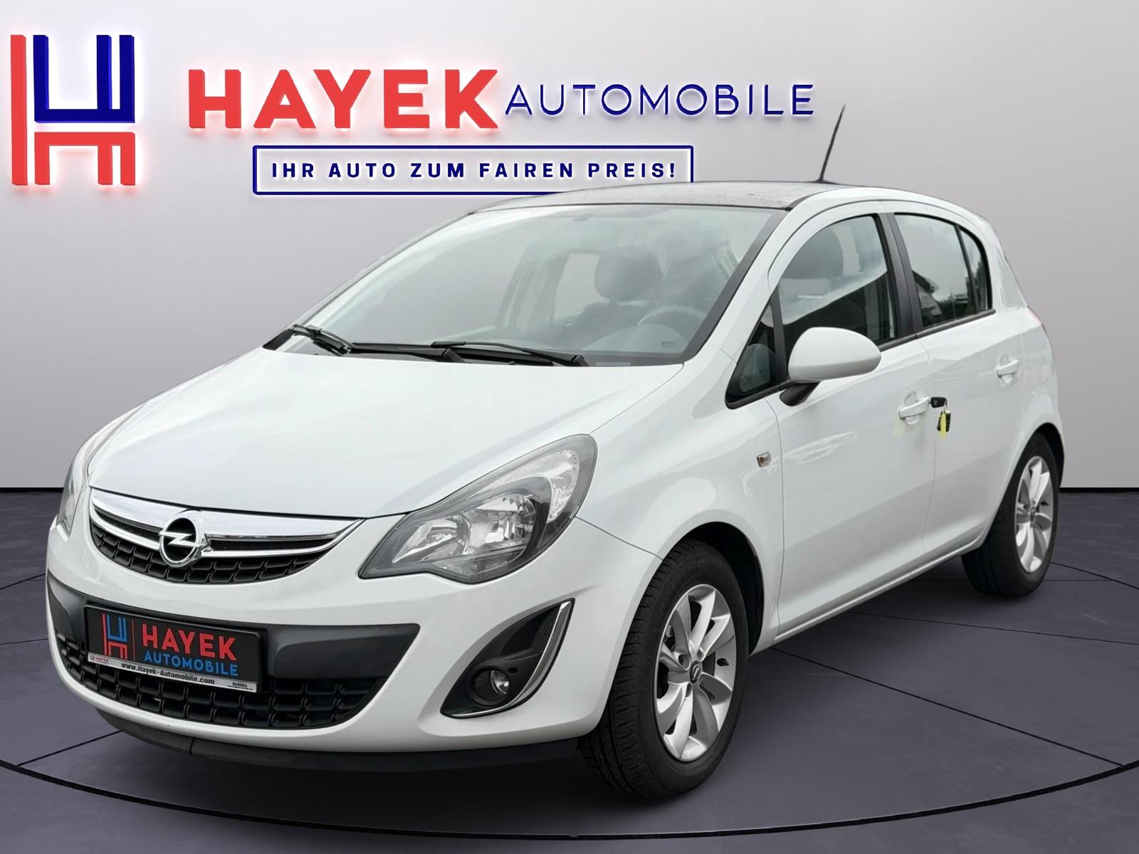 Opel Corsa D Edition/SERVICE & TÜV NEU /8Xbereift/SHZ