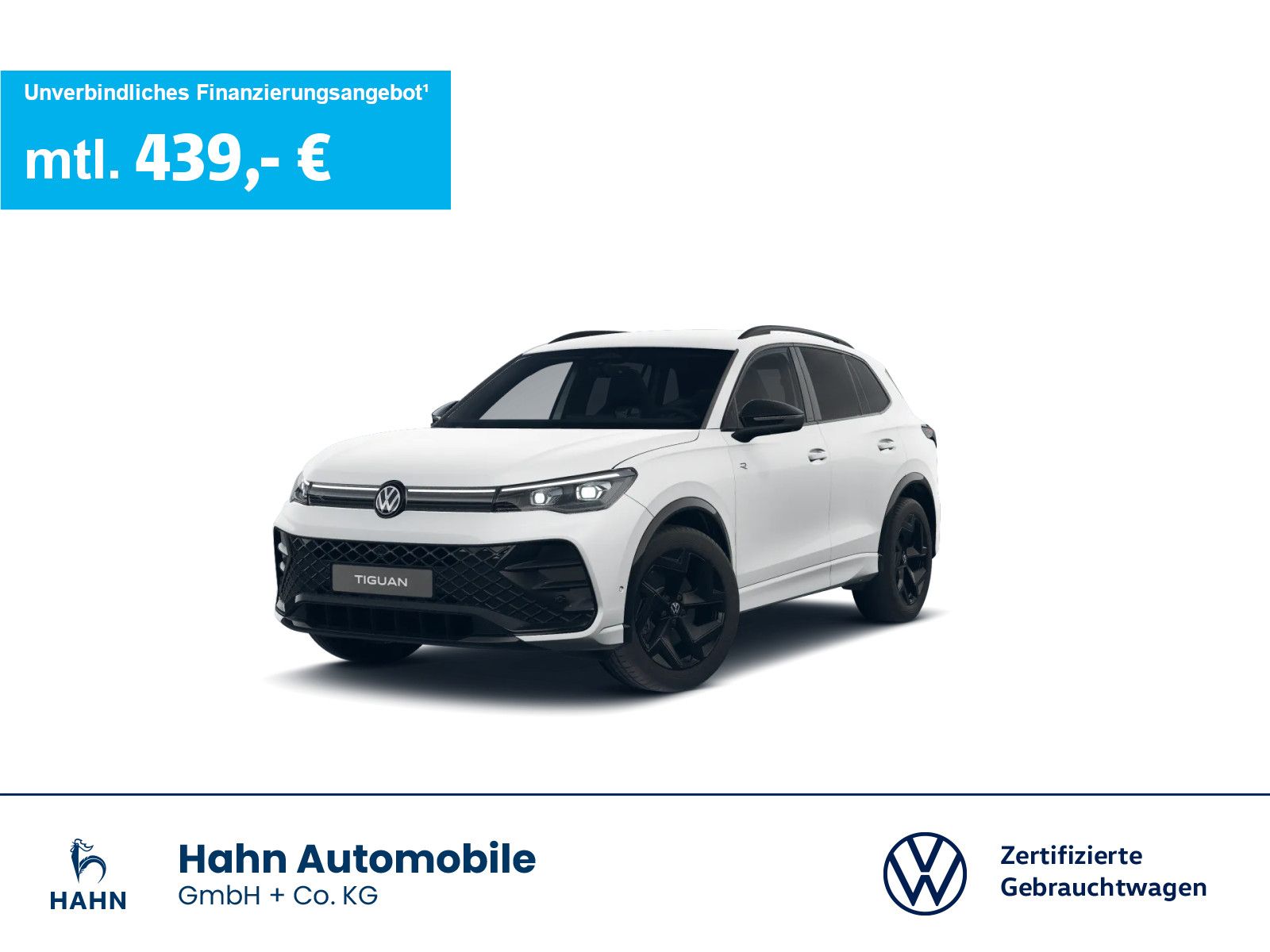 Volkswagen Tiguan 2.0TDI DSG R-Line BlackStyle AHK Matrix