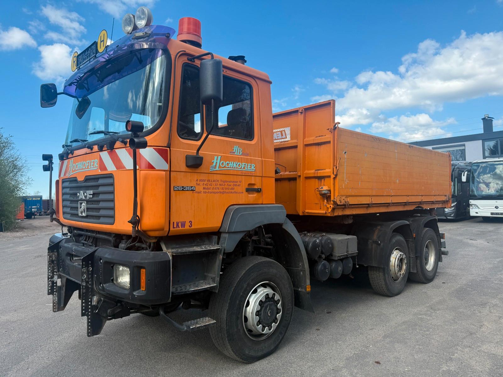 MAN 26.364 Allrad 6x4 Liftachse km 300000