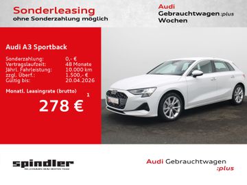 Audi Leasingangebot: Audi A3 Sportback advanced 35TDI S-tronic / Navi, RFK