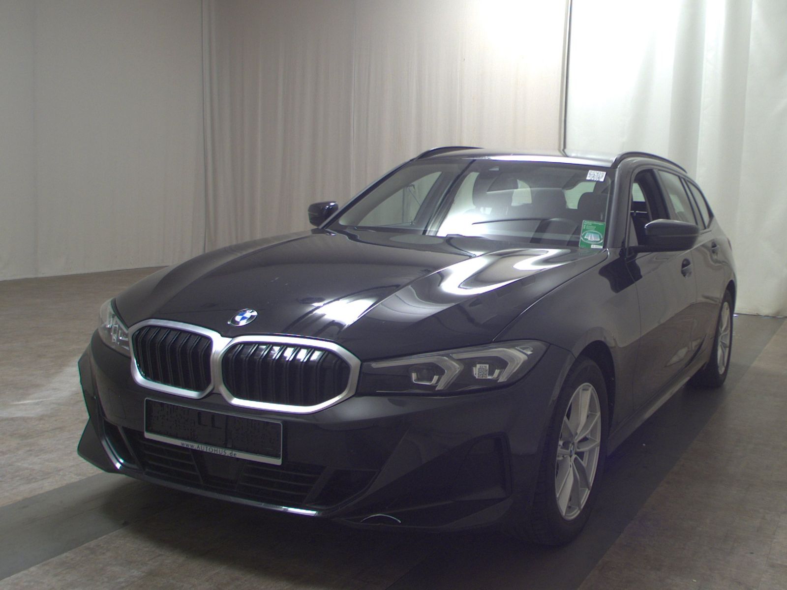 BMW 320dA Touring T-Leder Shadow Navi LED RFK AHK imagem 2