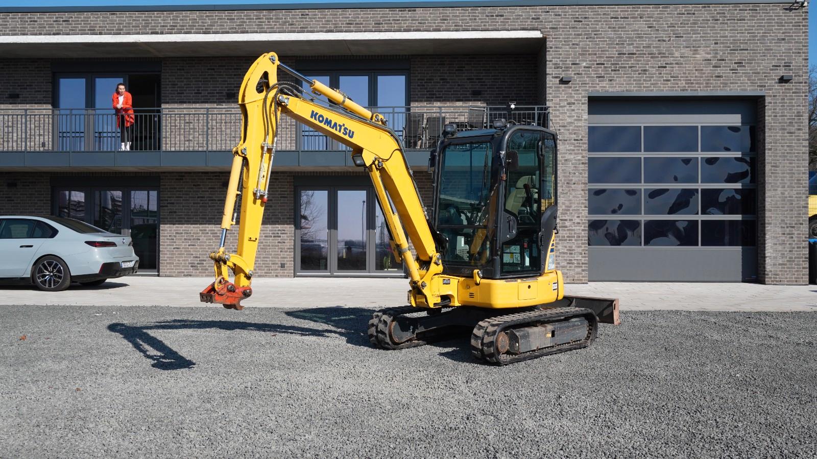 Komatsu PC35MR-5 PC35 Minibagger SW