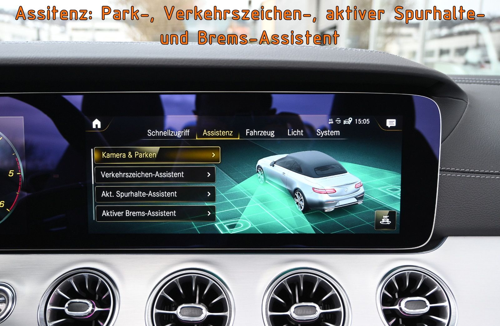 Fahrzeugabbildung Mercedes-Benz E 220 d Cabrio 2x AMG °ACC°STANDHEIZUNG°8-FACH°