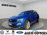 Volkswagen T-Roc Sport 1.5 l TSI +RFK+ELEKTR.HECKKL.+ - mit Benzin-Antrieb: Blau, Elektrische Wegfahrsperre, mit Klimaanlage, Elektr