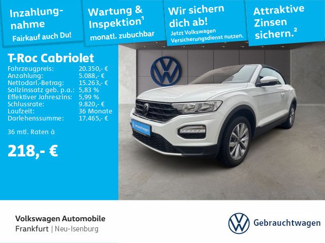 Volkswagen T-Roc Cabriolet 1.0 TSi Style 1.0 l TSI Navi LED