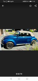 Volkswagen VW Käfer 1303 Cabrio  - Volkswagen: Blau, Kaefer