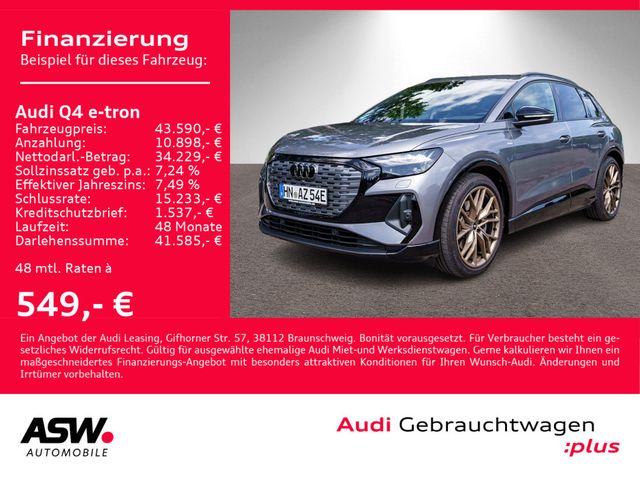 Audi Q4 e-tron 40 S line Navi HeadUp Klima Sonos SHZ