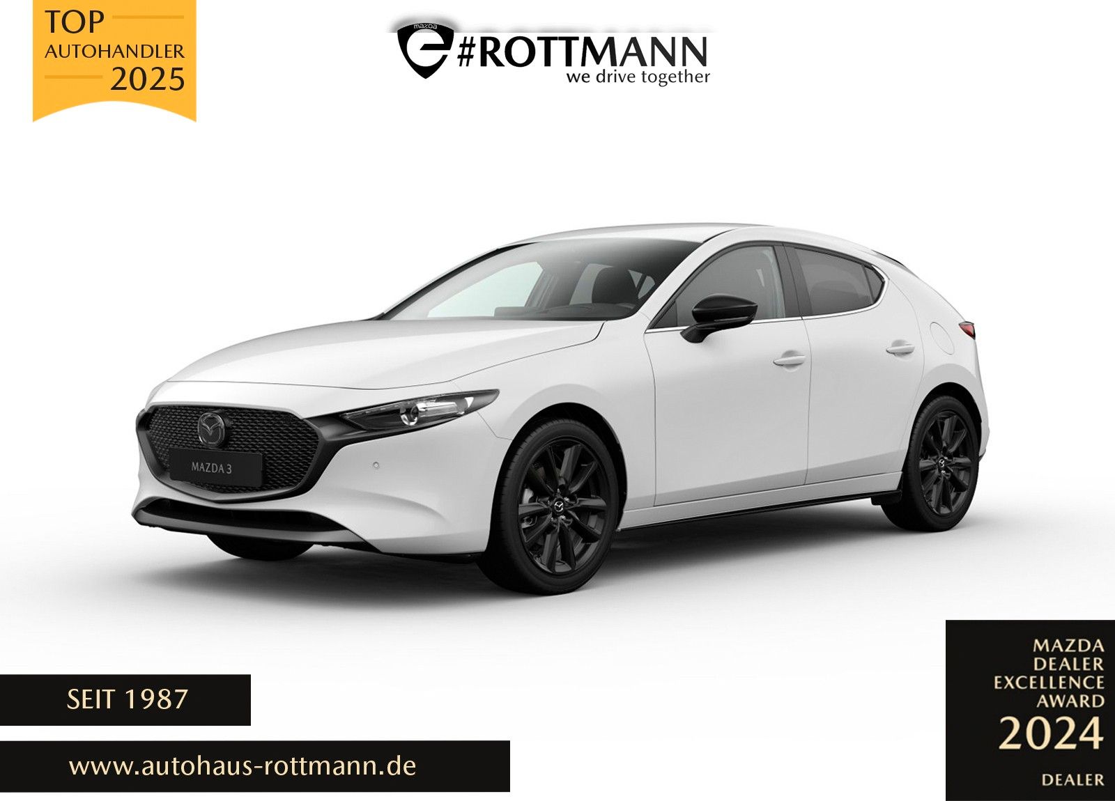 Mazda 3 SoMo 2.0 e-SKYACTIV-X 186ps Aut. HOMURA