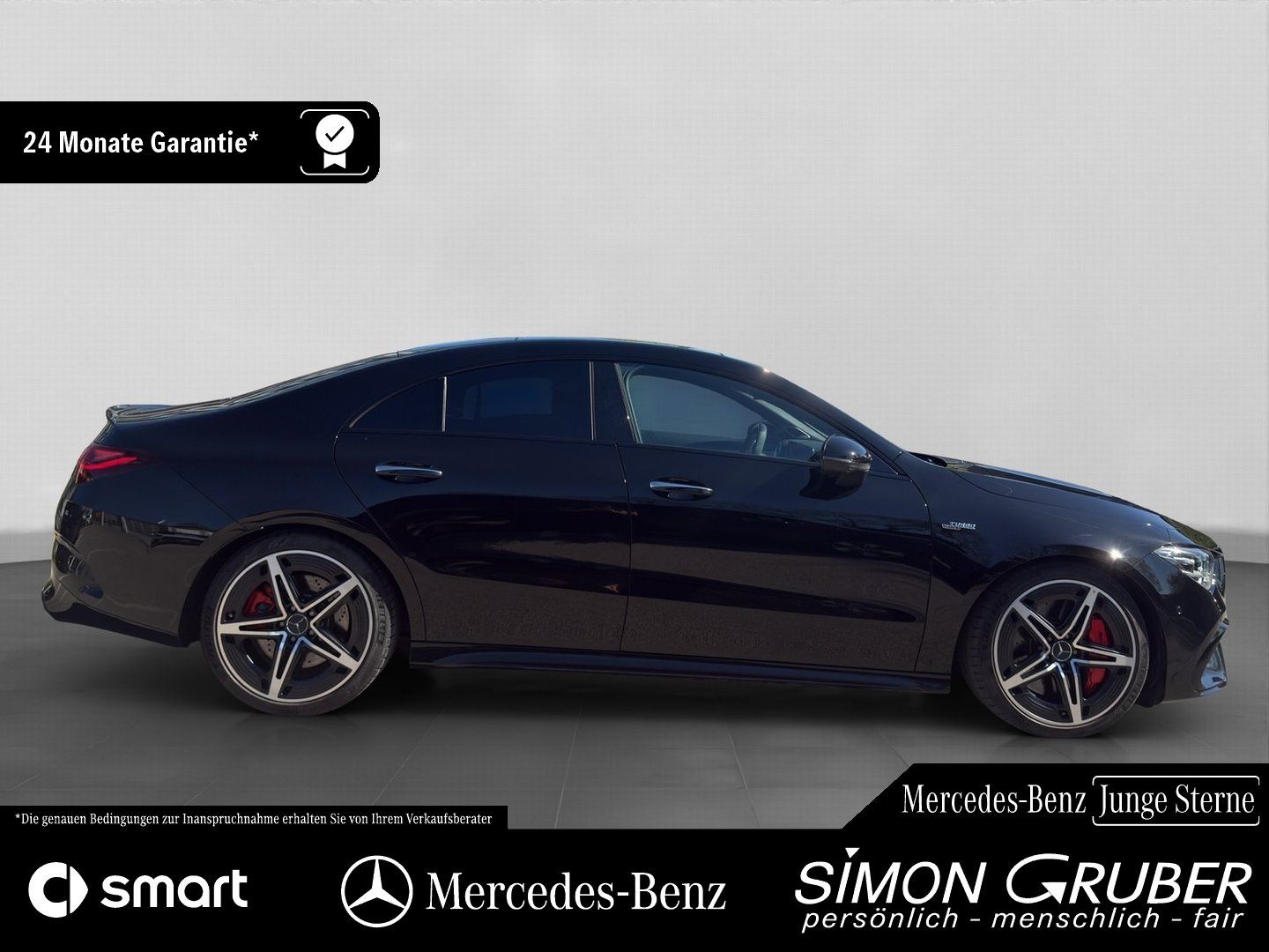 Fahrzeugabbildung Mercedes-Benz CLA 45 S Coupe AMG Night Pano HUD Burm Driver`s