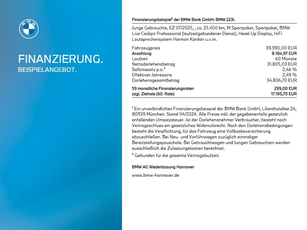 BMW 223 Active Tourer - Bild 8