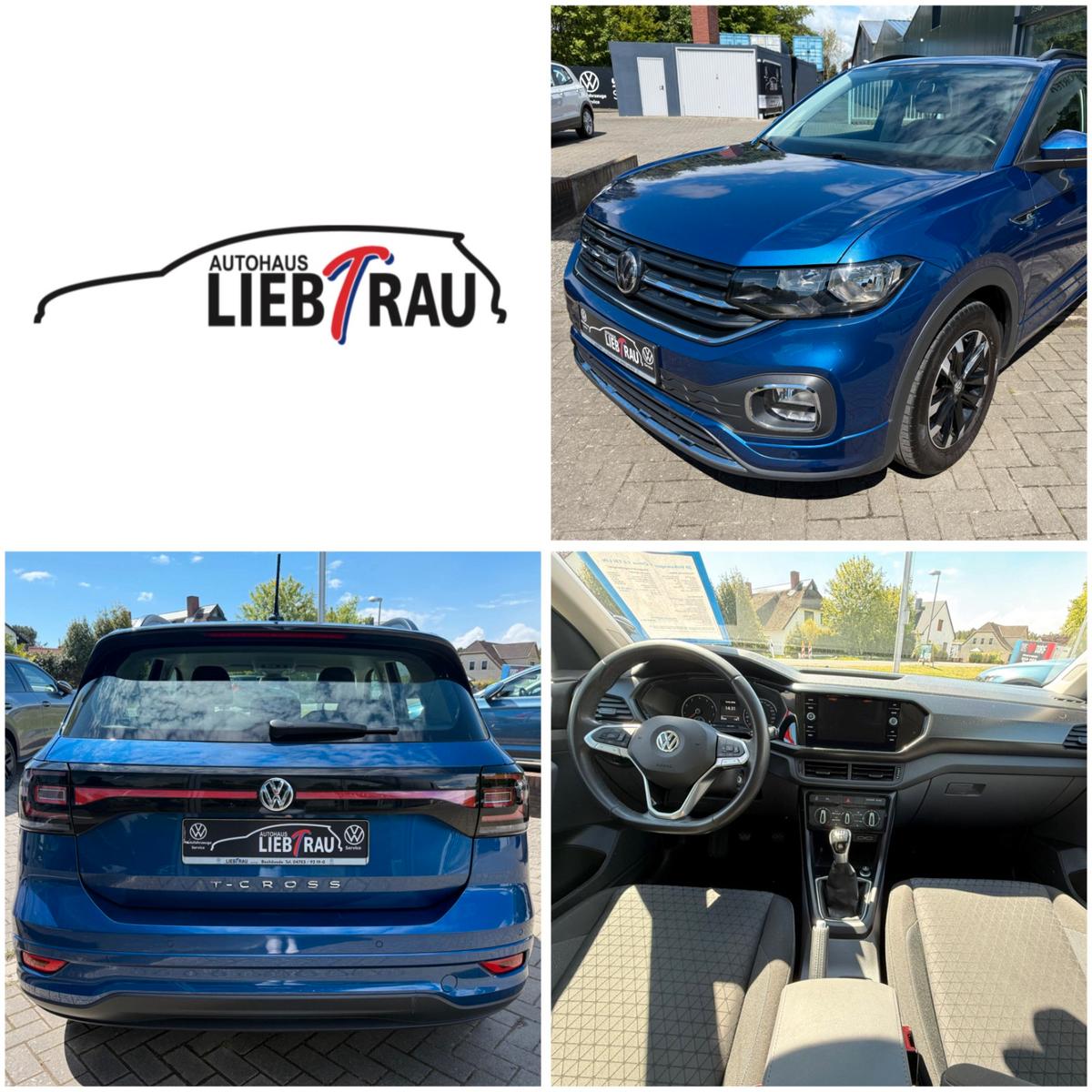 Volkswagen T-Cross 1.0 TSI R-Line*PDC*Reserverad*SHZ*Klima*