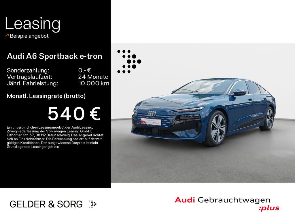 Audi A6 Sportback e-tron quattro 699km/WLTP*Air*AHK*
