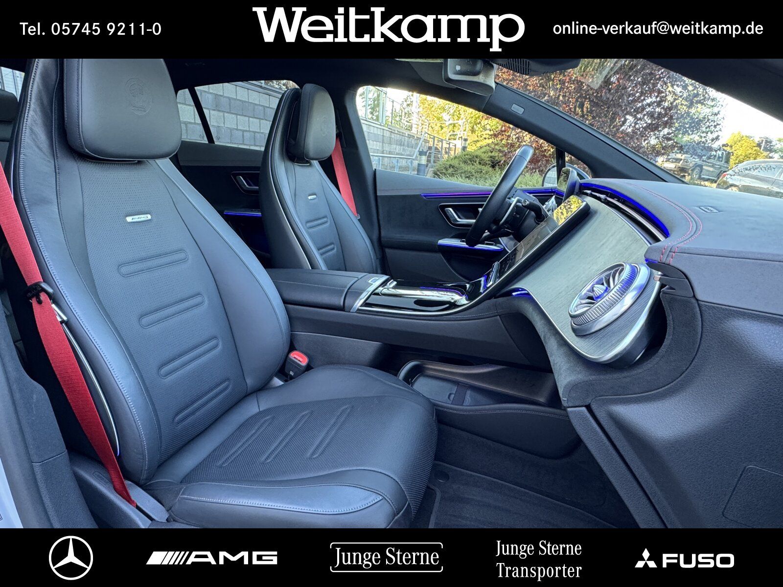 Mercedes-Benz AMG EQE 53 4M+ Night+21"+PremPlus+Massage+Pano foto 4