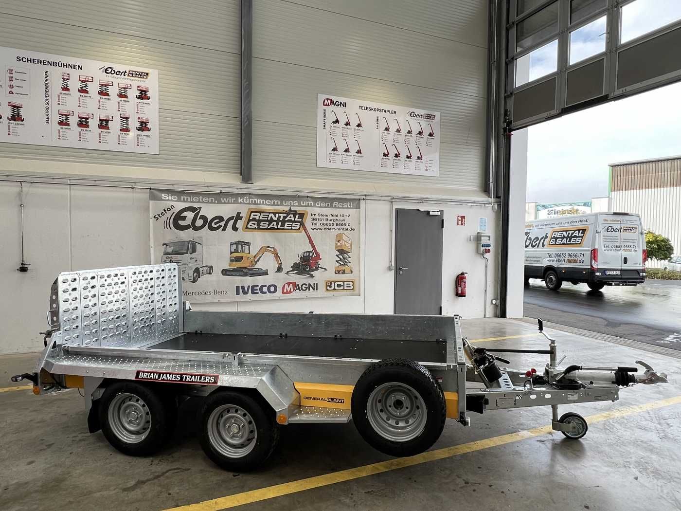 Fahrzeugabbildung Brian James General Plant / kippbar / Länge: 3.1m / 3.500kg