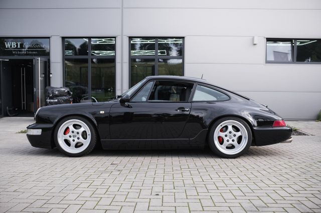 Porsche 964 C4 Coupe-300 PS-18 Zoll Cup-KW Fahrwerk