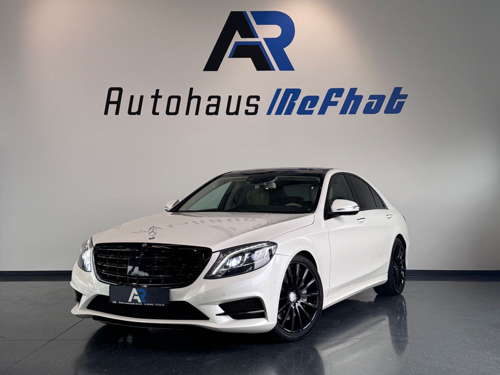 Mercedes S 350 2014, 3.0D dīzelis, Automāts, Sedans, Balts — Latvijā
