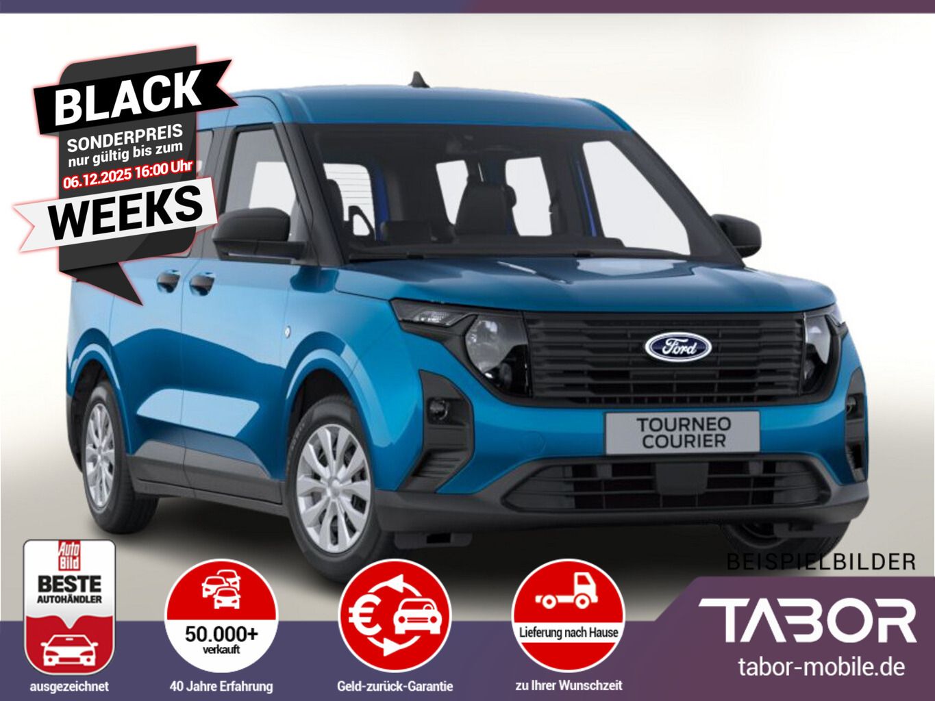 Ford Tourneo Courier 1.0 EB 125 Aut Trend WinterP PDC