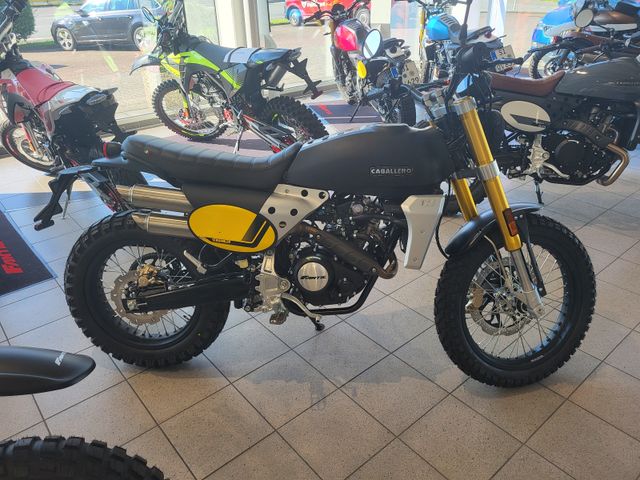 Fantic Caballero 125 Scrambler - 4 Jahre Gar.