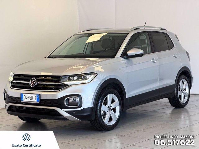 Volkswagen VOLKSWAGEN T-cross 1.0 tsi advanced 110cv del 20