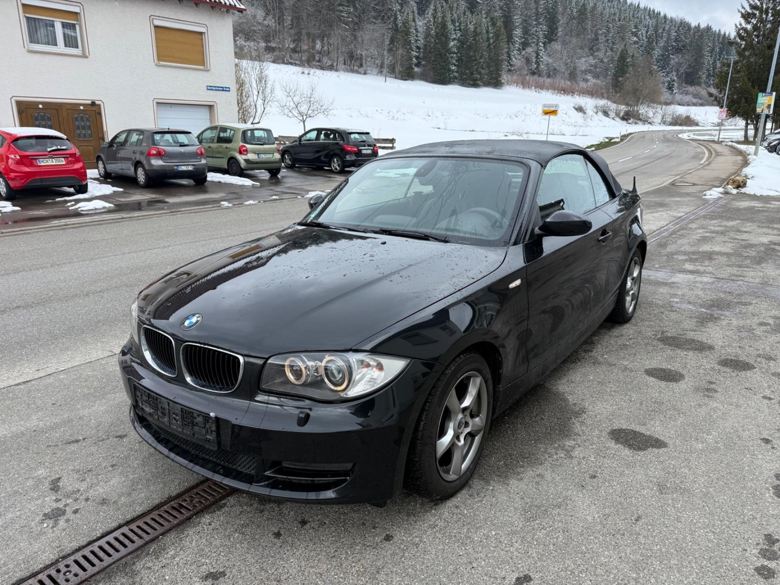 BMW 118 1 Cabrio 118d Navi/Leder/Klimaauto/Euro5/