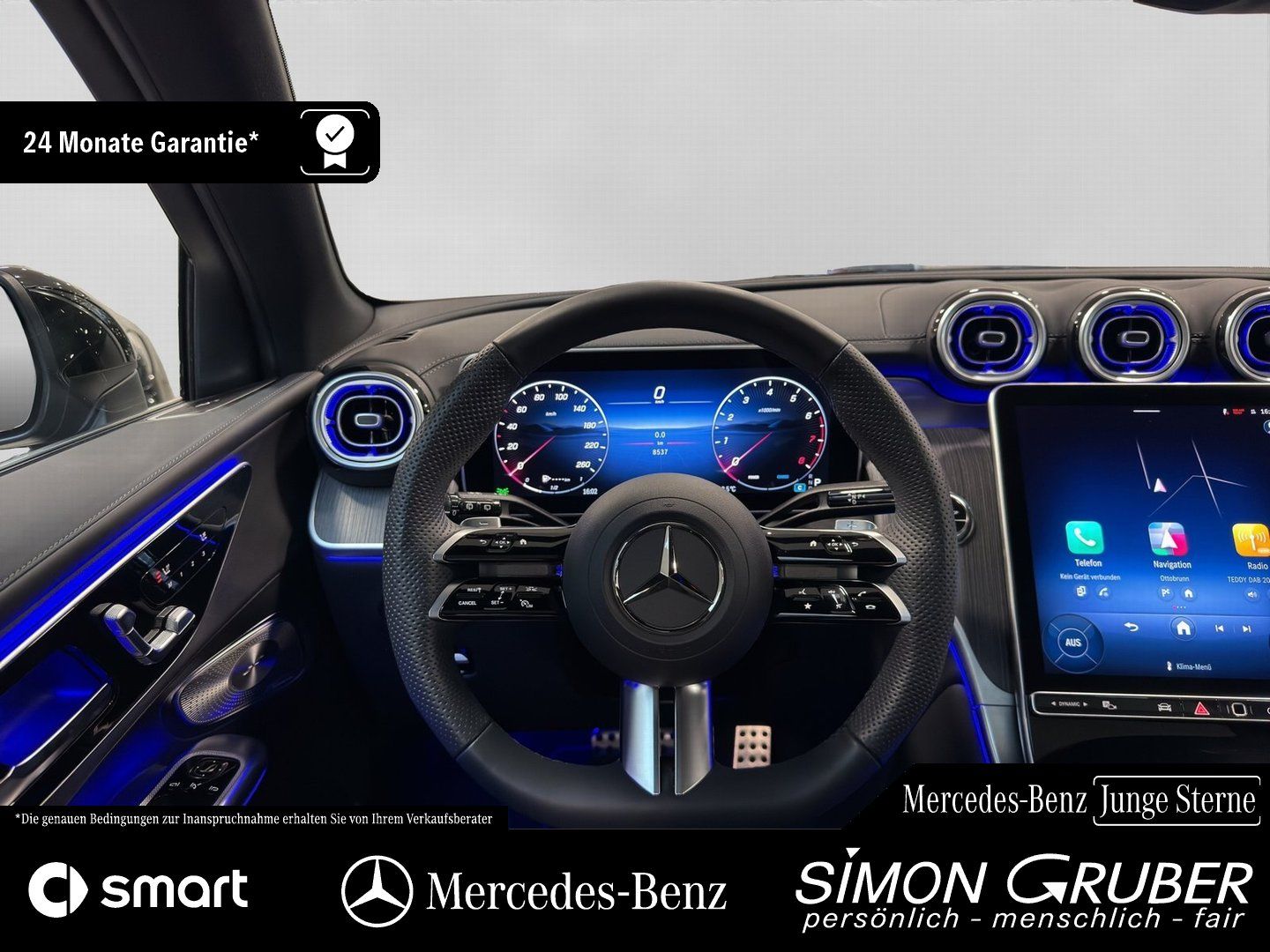 Fahrzeugabbildung Mercedes-Benz GLC 200 4M AMG Pano Burm Sitzklima DigiL ACC AHK