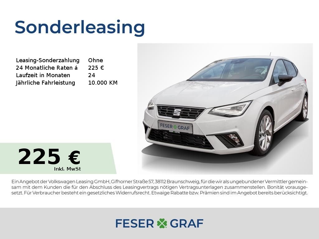 Seat Ibiza 1.0 DSG FR LED/ACC/Kamera/SHZ/PDC
